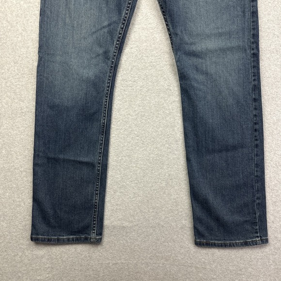 Wrangler Men's Slim Straight Jeans Size 36x32 - Picture 2 of 10